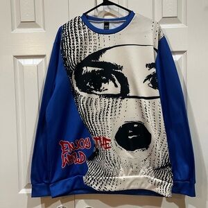SHEIN Blue long sleeve